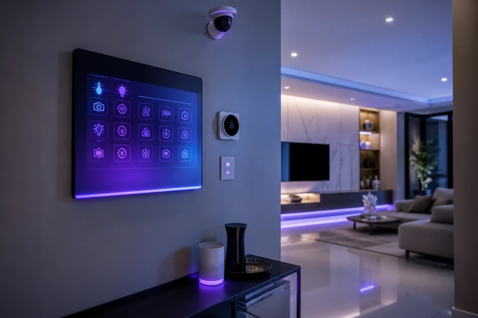 Integrated smart home controls